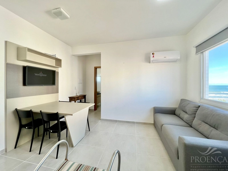 Apartamento 01 dormitório mobiliado, vista Mar a 50 metros do Mar!: 3ª foto da galeria de imagens do imóvel