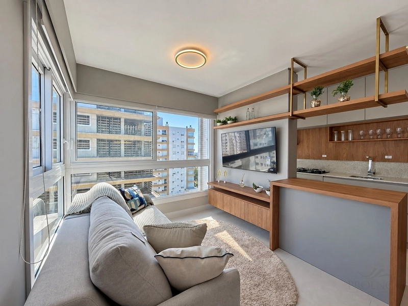 APARTAMENTO NOVO À VENDA EM CAPÃO DA CANOA! 2 SUÍTES • VISTA PARA O MAR • ROOFTOP: 4ª foto da galeria de imagens do imóvel