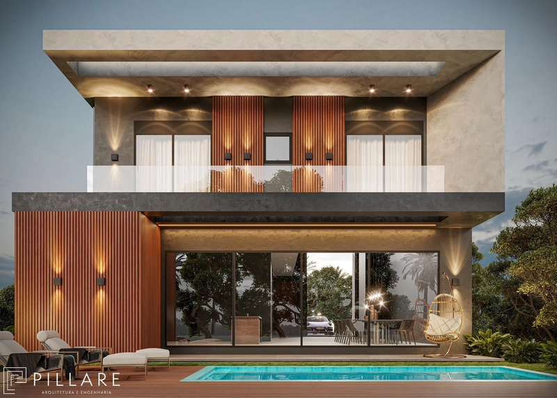 CASA EM CONDOMÍNIO FECHADO COM 04 SUITES, XANGRI-LÁ, CENTRO.: 2ª foto da galeria de imagens do imóvel