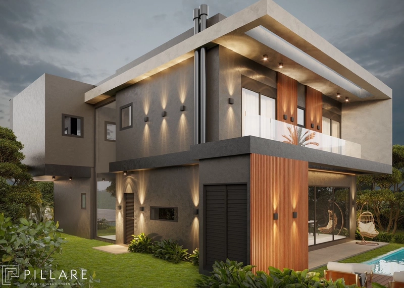CASA EM CONDOMÍNIO FECHADO COM 04 SUITES, XANGRI-LÁ, CENTRO.: 1ª foto da galeria de imagens do imóvel