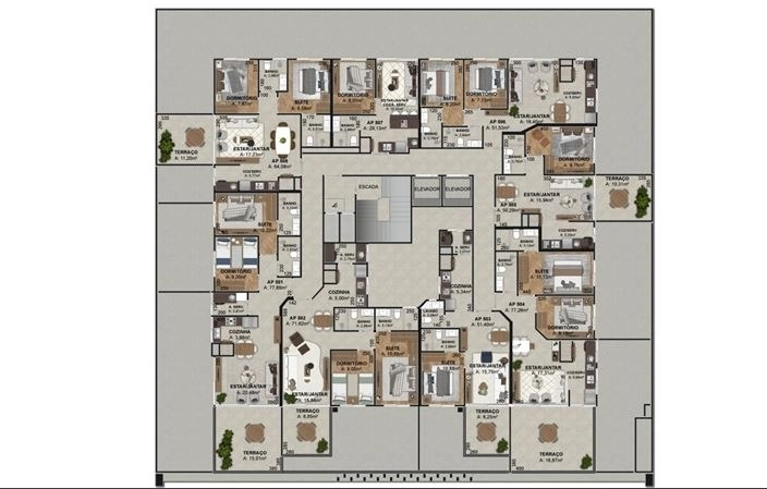 Apartamento de 1 dormitórios (suíte), box, Zona Nova, Capão da Canoa: 4ª foto da galeria de imagens do imóvel