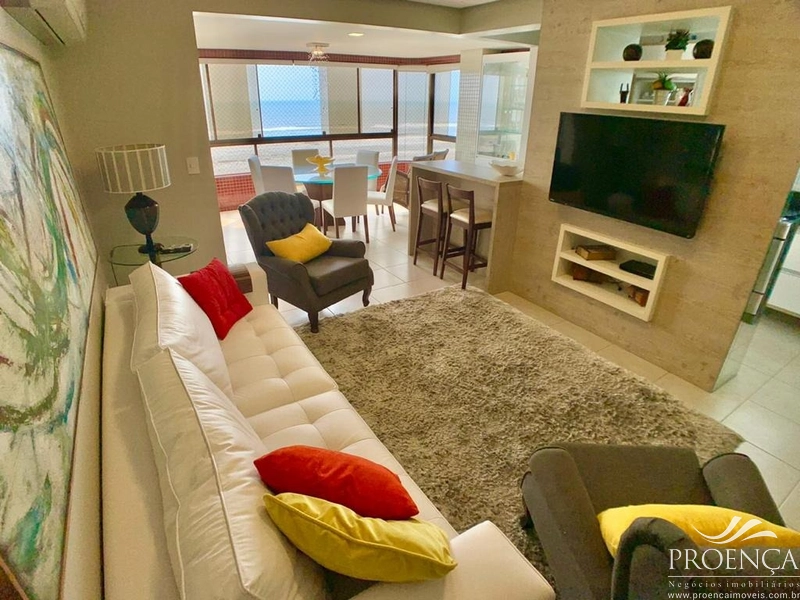 Apartamento 3 dormitórios amplo mobiliado, decorado beira mar de capão: 7ª foto da galeria de imagens do imóvel