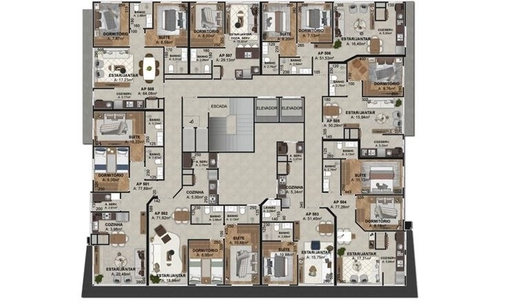 Apartamento de 2 dormitórios, 1 suíte, box, Zona Nova, Capão da Canoa: 4ª foto da galeria de imagens do imóvel