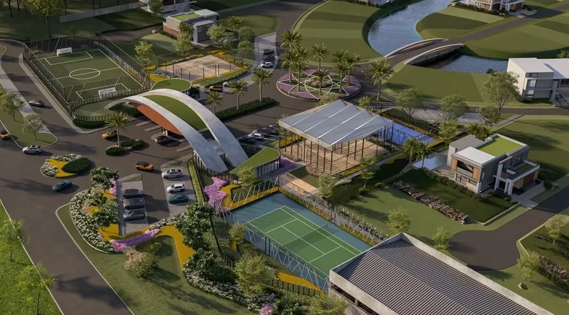 Terreno 317m² beira lago ( Condomínio OCCHI MARINA CLUB ): 9ª foto da galeria de imagens do imóvel