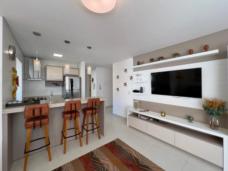 APARTAMENTO DE FRENTE E MOBILIADO - CAPÃO DA CANOA: 2ª foto da galeria de imagens do imóvel