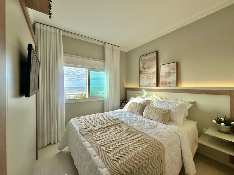 APARTAMENTO À VENDA DE FRENTE PARA O MAR: 4ª foto da galeria de imagens do imóvel