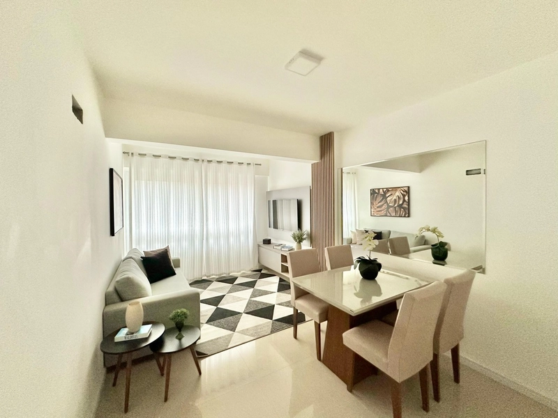 APARTAMENTO COM TERRAÇO MOBILIADO E DECORADO!: 4ª foto da galeria de imagens do imóvel
