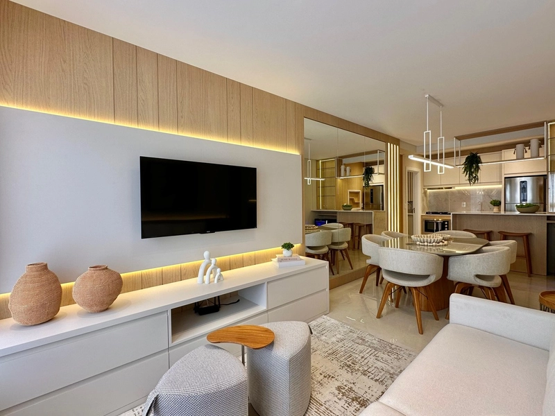 APARTAMENTO MOBILIADO E DECORADO EM CAPÃO DA CANOA!: 1ª foto da galeria de imagens do imóvel