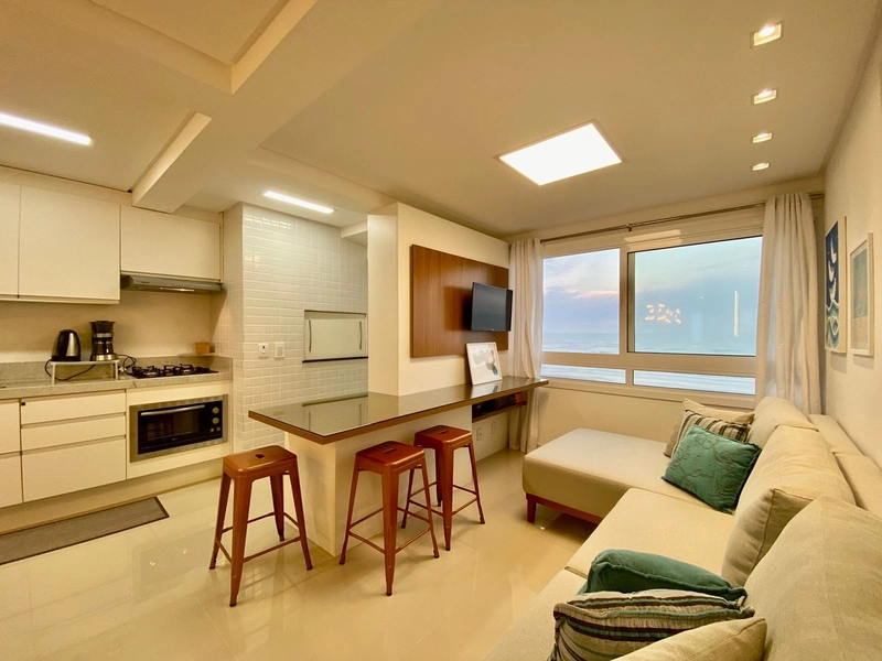 Apartamento com 2 suítes vista mar Mobiliado e Decorado!: 4ª foto da galeria de imagens do imóvel