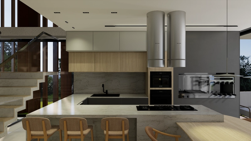 Sobrado com arquitetura uníca no Condomínio Amare: 7ª foto da galeria de imagens do imóvel