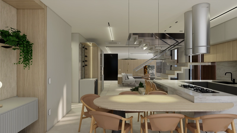 Sobrado com arquitetura uníca no Condomínio Amare: 12ª foto da galeria de imagens do imóvel