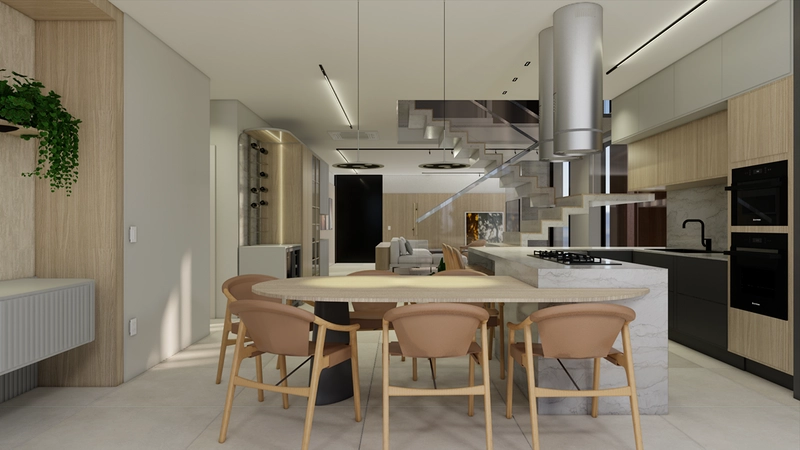 Sobrado com arquitetura uníca no Condomínio Amare: 14ª foto da galeria de imagens do imóvel