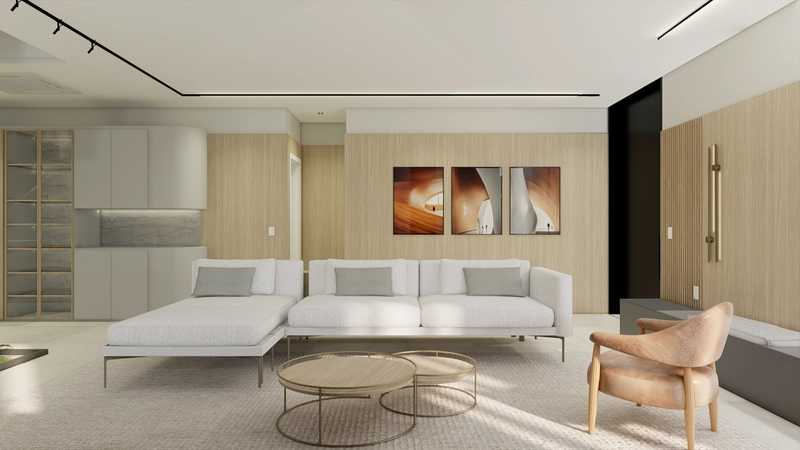 Sobrado com arquitetura uníca no Condomínio Amare: 3ª foto da galeria de imagens do imóvel