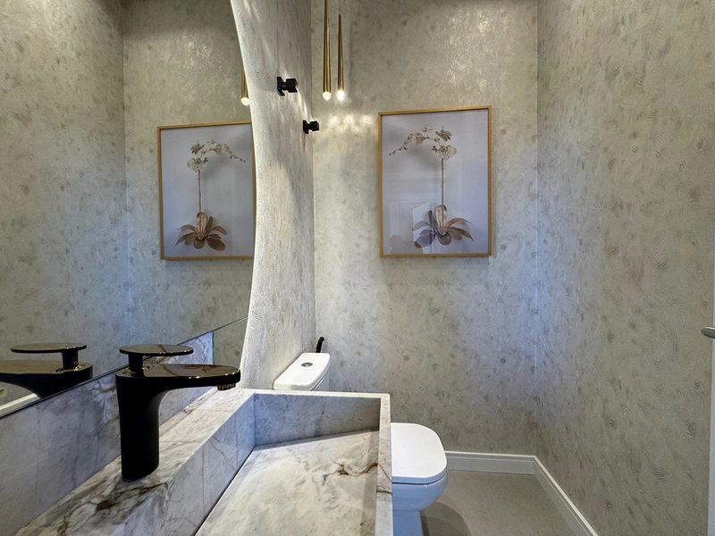 Sobrado de projeto diferenciado, com altíssimo padrão construtivo. : 13ª foto da galeria de imagens do imóvel