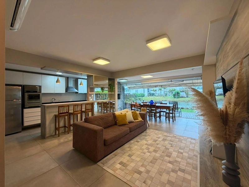 Lindo Apartamento com vista para o lago: 2ª foto da galeria de imagens do imóvel