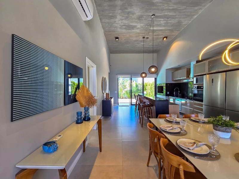 Casa com projeto único em excelente localização, no Condomínio Blue: 5ª foto da galeria de imagens do imóvel