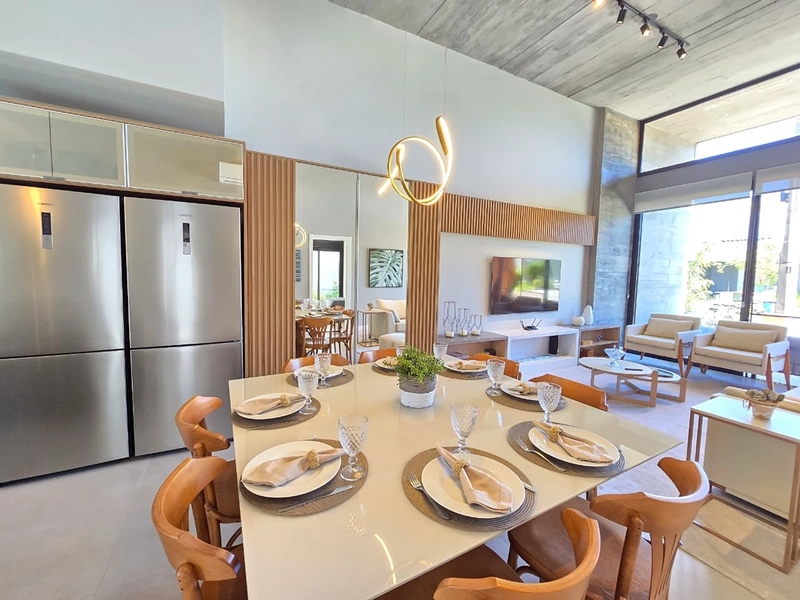 Casa com projeto único em excelente localização, no Condomínio Blue: 8ª foto da galeria de imagens do imóvel