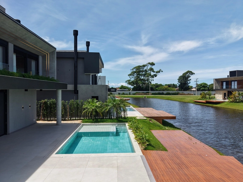 Sobrado beira lago no condominio Amare em Xangri-lá: 62ª foto da galeria de imagens do imóvel