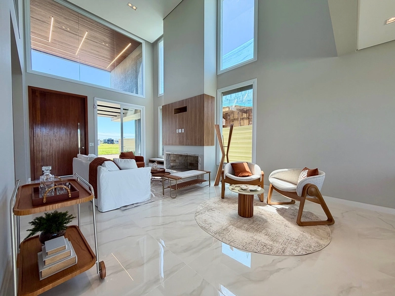 Sobrado de projeto diferenciado, com altíssimo padrão construtivo. : 11ª foto da galeria de imagens do imóvel