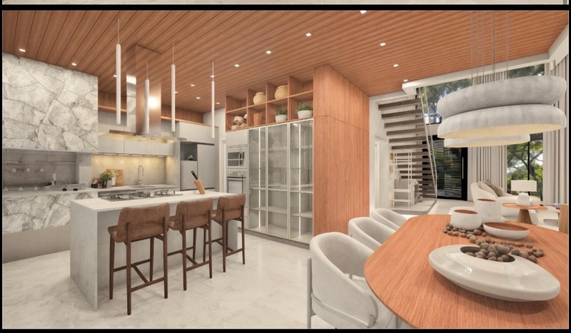 Sobrado com projeto único, com fundos para área verde.: 6ª foto da galeria de imagens do imóvel