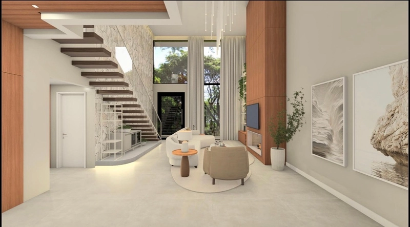 Sobrado com projeto único, com fundos para área verde.: 9ª foto da galeria de imagens do imóvel