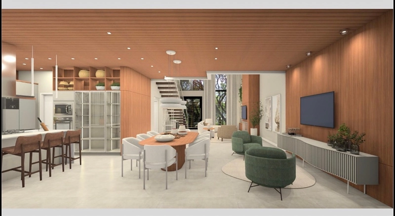 Sobrado com projeto único, com fundos para área verde.: 10ª foto da galeria de imagens do imóvel