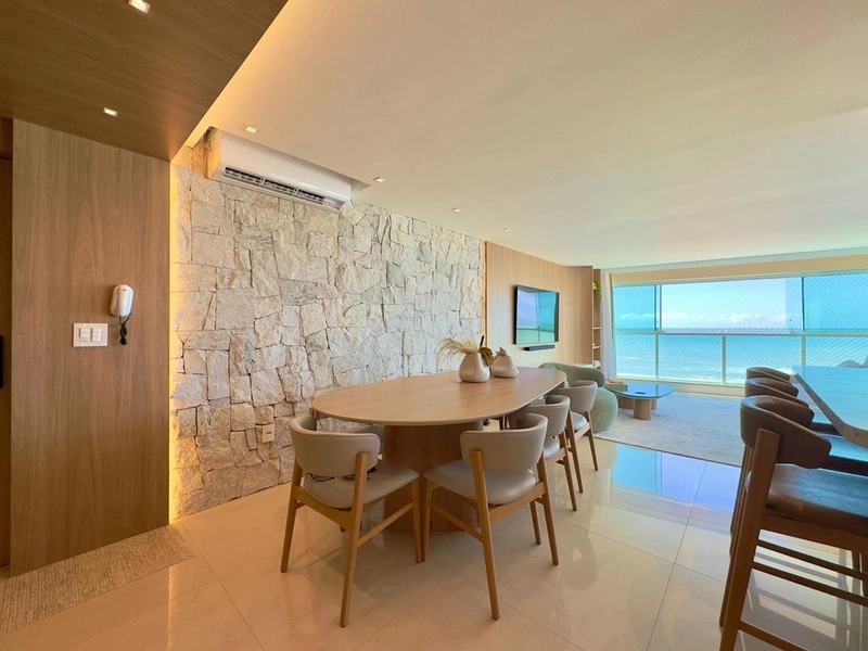 O melhor apartamento decorado beira mar disponível! : 8ª foto da galeria de imagens do imóvel