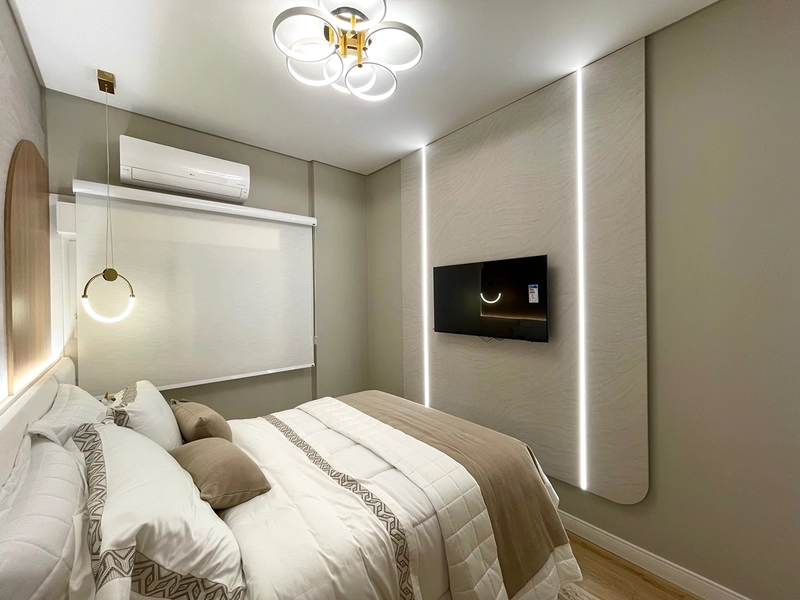 2 DORMITÓRIOS COM PÉ DIREITO ALTO! FINAMENTE DECORADO, 100% AUTOMATIZADO COM ALEXA!: 18ª foto da galeria de imagens do imóvel