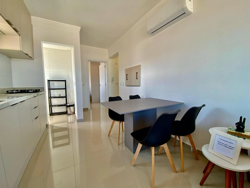 1 DORMITÓRIOS MOBILIADO E DECORADO.: 7ª foto da galeria de imagens do imóvel