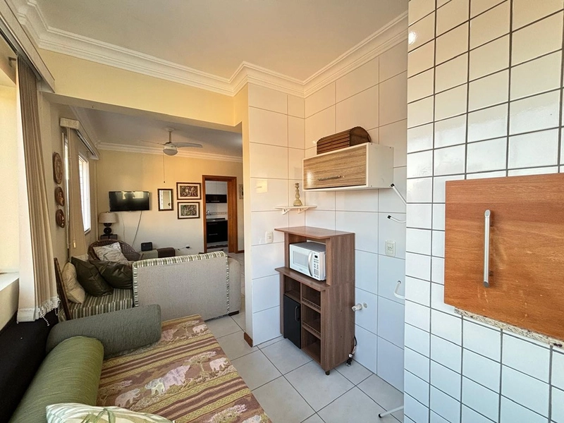 1 DORMITÓRIO, DÉCIMO SEGUNDO ANDAR, SOL DA MANHÃ,  MOBILIADO COM BOX NO CENTRO!: 8ª foto da galeria de imagens do imóvel