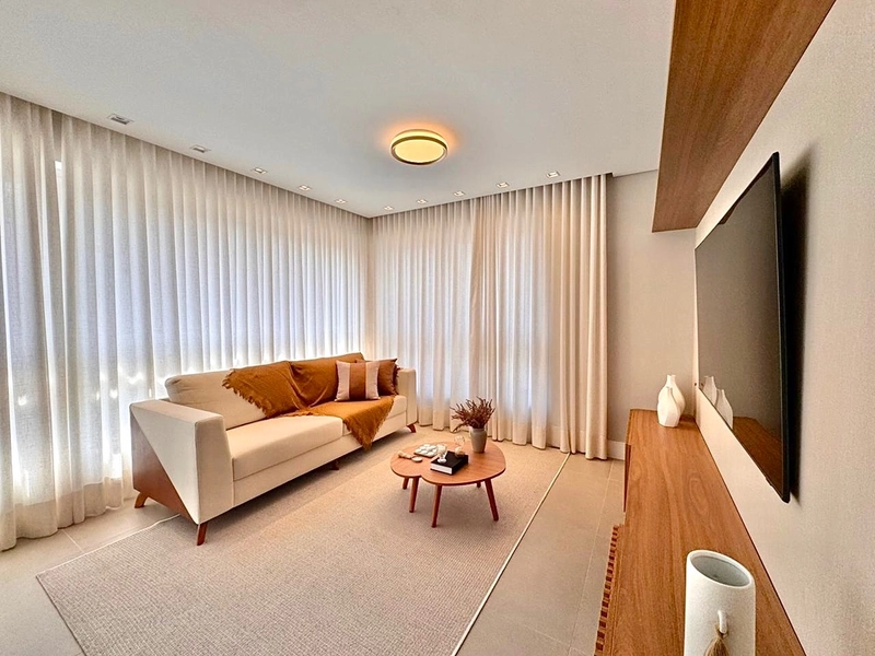 3 DORMITÓRIOS MOBILIADO E DECORADO, NUNCA HABITADO EM 48X DIRETO!: 2ª foto da galeria de imagens do imóvel