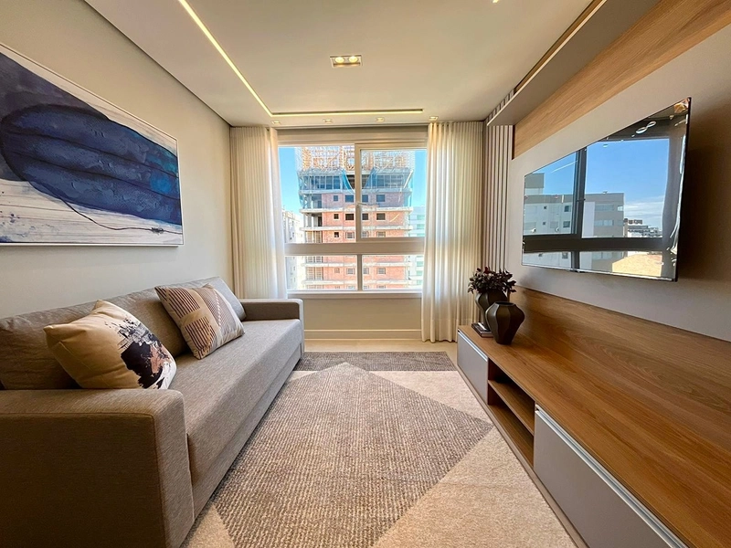 2 DORMITÓRIOS COM SUÍTE, DE FRENTE, MOBILIADO E DECORADO!: 1ª foto da galeria de imagens do imóvel