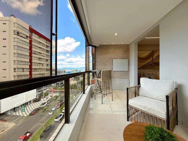 Vista para o mar & junto a praça Luiz Bassani! : 7ª foto da galeria de imagens do imóvel