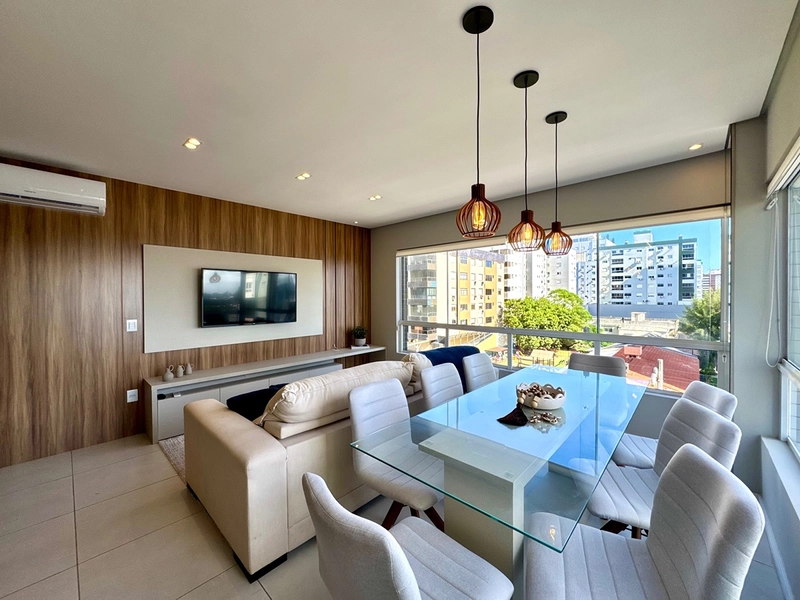 Apartamento de Esquina, mobiliado e decorado: 3ª foto da galeria de imagens do imóvel