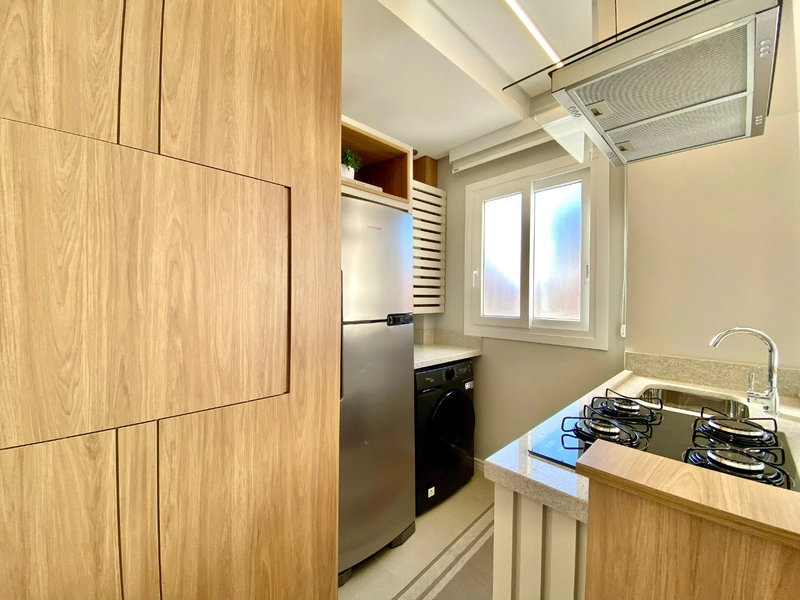 1 DORMITÓRIO, MOBILIADO E DECORADO: 4ª foto da galeria de imagens do imóvel