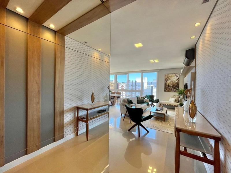 3 dormitórios com duas vagas finamente decorado em frente e praça da igreja Luterana: 6ª foto da galeria de imagens do imóvel