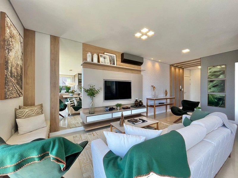 3 dormitórios com duas vagas finamente decorado em frente e praça da igreja Luterana: 3ª foto da galeria de imagens do imóvel