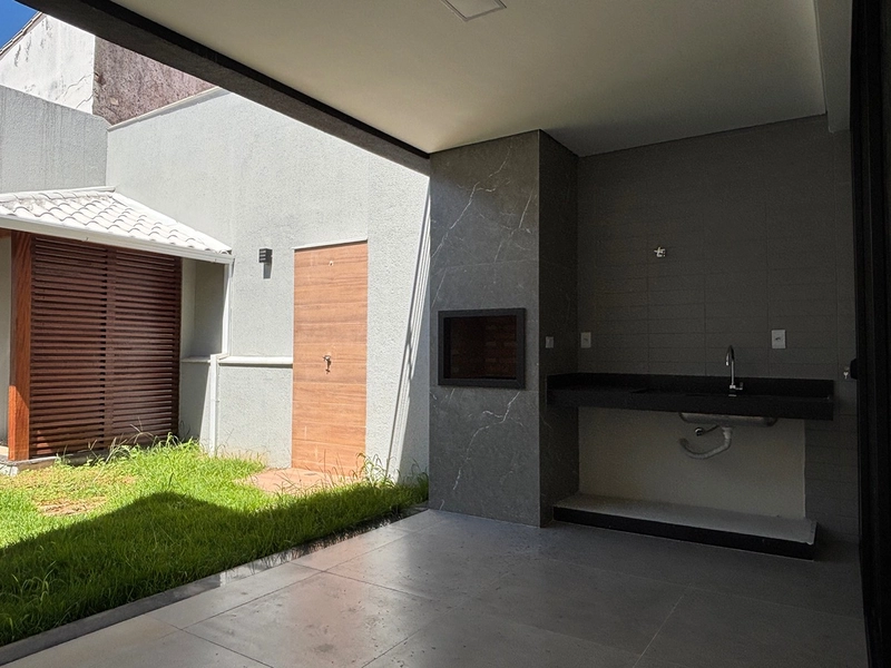 Casa geminada 3 quartos (1 suíte), varanda gourmet e área verde.: 3ª foto da galeria de imagens do imóvel