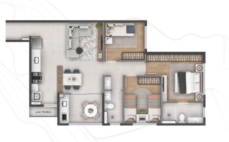 Imóveis de BH: 4ª foto da galeria de imagens do imóvel