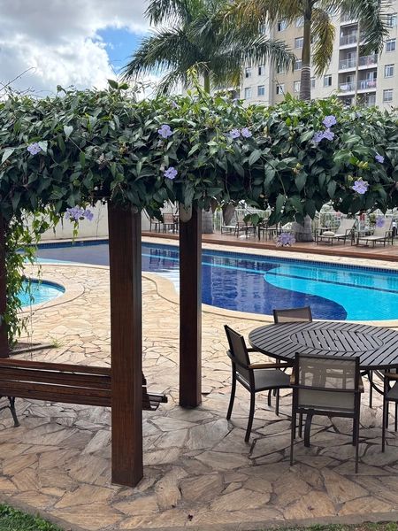 Área externa com Jacuzzi e varanda gourmet : 1ª foto da galeria de imagens do imóvel