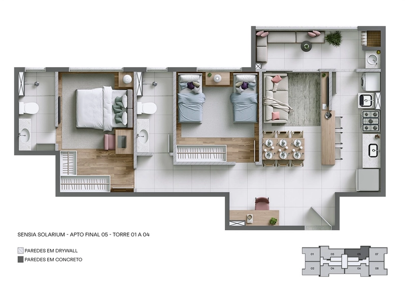 Escolha perfeita para gerar retorno e qualidade de vida.: 4ª foto da galeria de imagens do imóvel