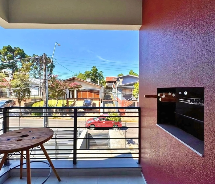 Apartamento com 2 Dormitórios sendo 1 Suíte com terraço no bairro Santa Catarina: 4ª foto da galeria de imagens do imóvel