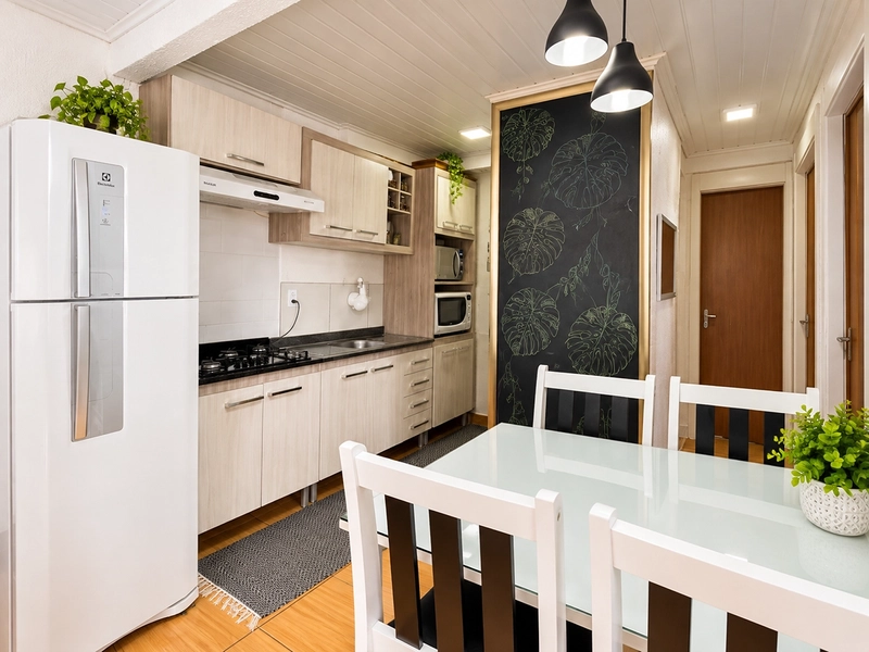 Apartamento semi mobiliado a Venda Bairro De Zorzi: 3ª foto da galeria de imagens do imóvel