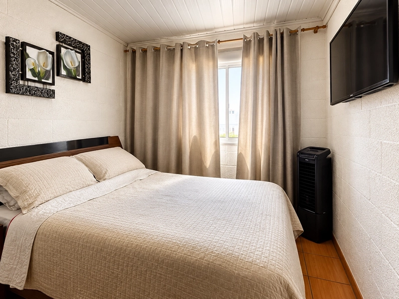 Apartamento semi mobiliado a Venda Bairro De Zorzi: 4ª foto da galeria de imagens do imóvel