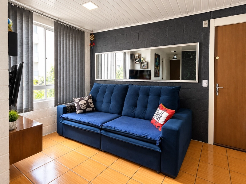 Apartamento semi mobiliado a Venda Bairro De Zorzi: 2ª foto da galeria de imagens do imóvel