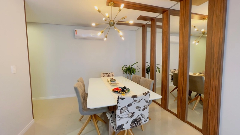 Apartamento decorado, semimobiliado com terraço: 2ª foto da galeria de imagens do imóvel