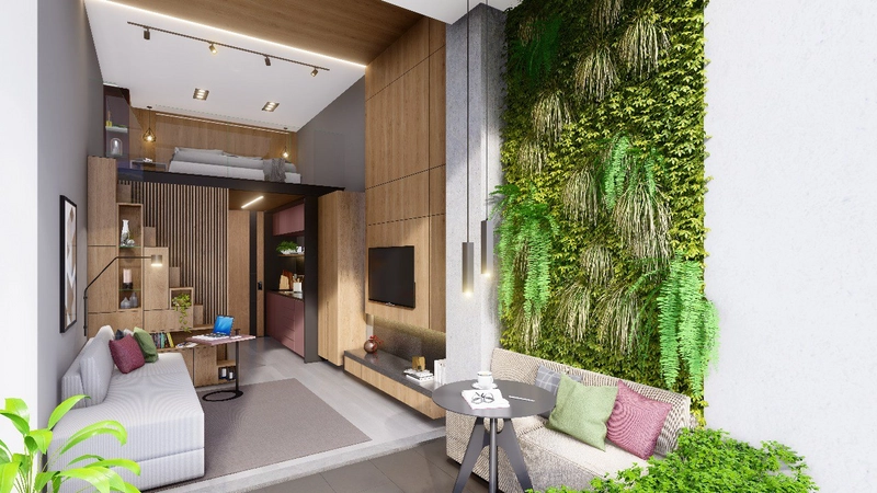 Studio Mobiliado no Vale dos Vinhedos: 2ª foto da galeria de imagens do imóvel