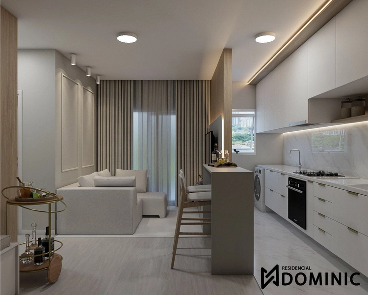 Apartamento 3 dormitórios sendo uma suíte no Santa Catarina: 1ª foto da galeria de imagens do imóvel