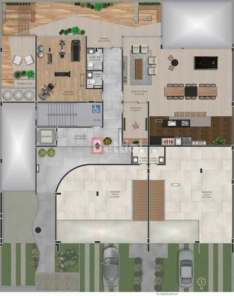 Prazzos Residencial no Vinhedos: 8ª foto da galeria de imagens do imóvel