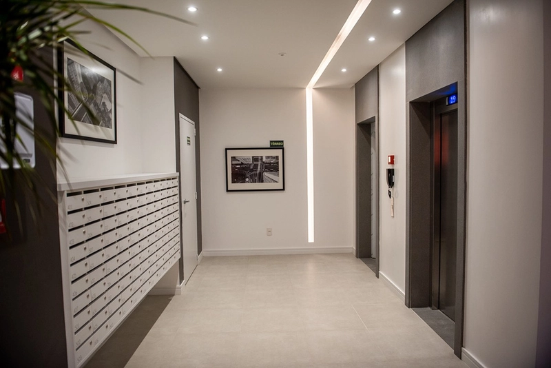 Apartamento Completo com Terraço, Lareira e Skybar – Ideal para Morar ou Investir: 10ª foto da galeria de imagens do imóvel